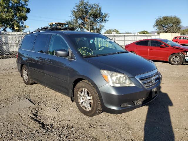 5FNRL38706B444961 - 2006 HONDA ODYSSEY EX CHARCOAL photo 1