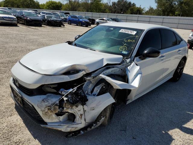 2HGFE2F53NH531840 - 2022 HONDA CIVIC SPOR 白色 照片 2