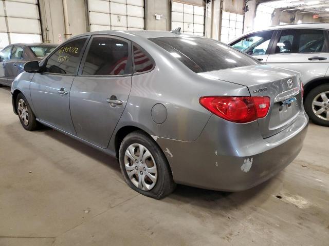 KMHDU4AD9AU099373 - 2010 HYUNDAI ELANTRA BL GRAY photo 3