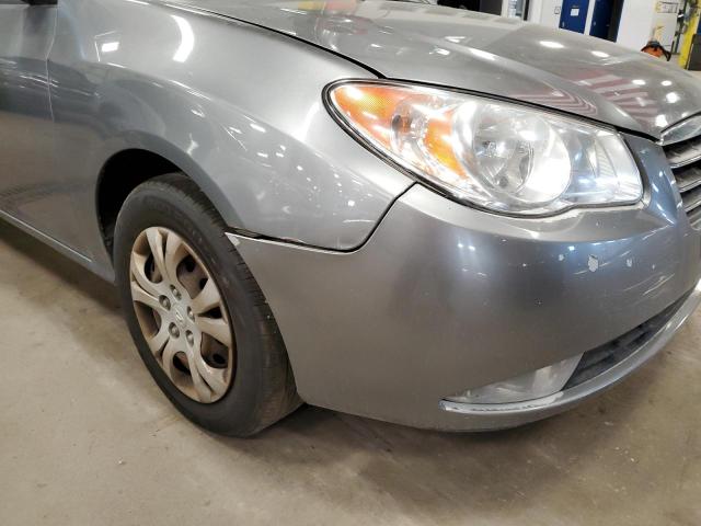 KMHDU4AD9AU099373 - 2010 HYUNDAI ELANTRA BL GRAY photo 9