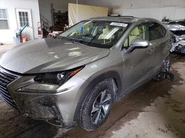 JTJBARBZ5J2164577 - 2018 LEXUS NX 300 BAS GRAY photo 2