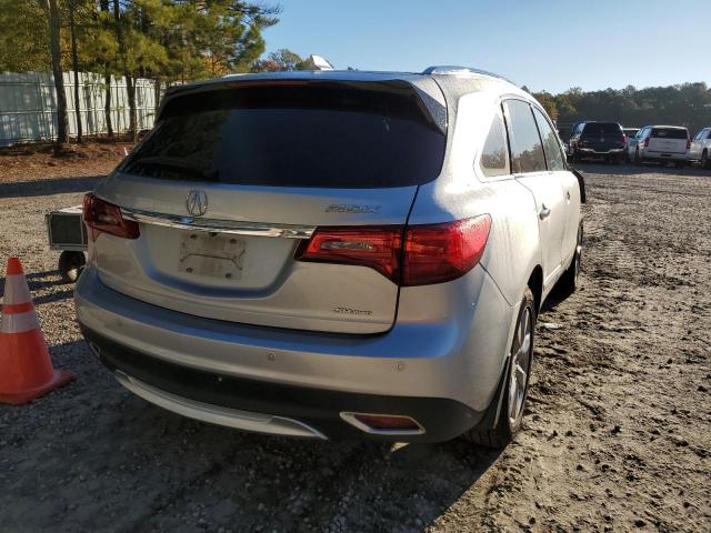 5FRYD4H82FB002057 - 2015 ACURA MDX ADVANC SILVER photo 4