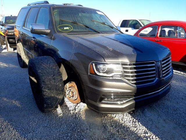 5LMJJ2HT1GEL08814 - 2016 LINCOLN NAVIGATOR ნაცრისფერი ფოტო 1