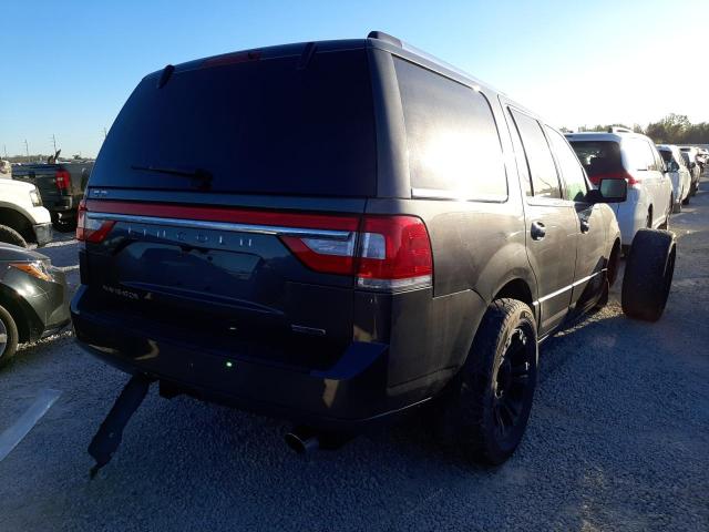 5LMJJ2HT1GEL08814 - 2016 LINCOLN NAVIGATOR ნაცრისფერი ფოტო 4