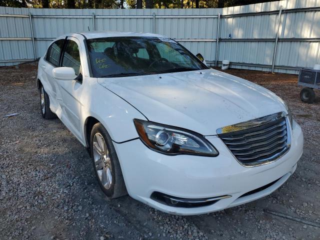 1C3CCBBB0DN639605 - 2013 CHRYSLER 200 WHITE photo 1