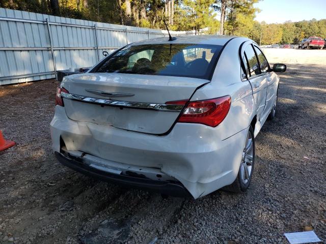 1C3CCBBB0DN639605 - 2013 CHRYSLER 200 WHITE photo 4