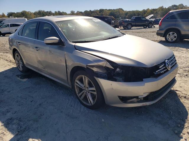 1VWCN7A35CC001368 - 2012 VOLKSWAGEN PASSAT SEL SILVER photo 1