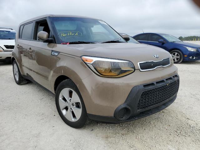 KNDJN2A26G7308504 - 2016 KIA SOUL TAN photo 1