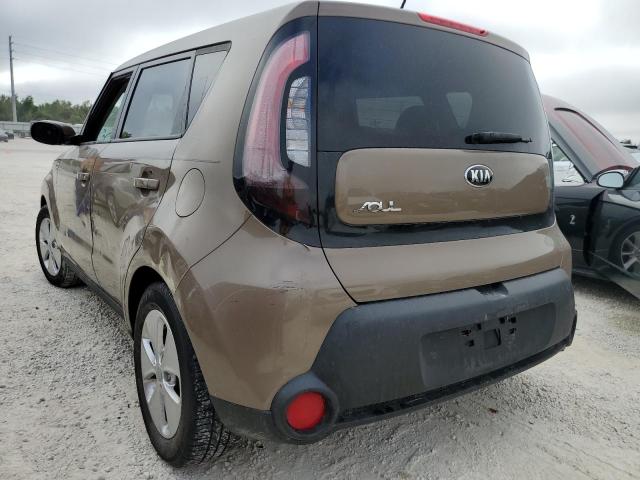 KNDJN2A26G7308504 - 2016 KIA SOUL TAN photo 3