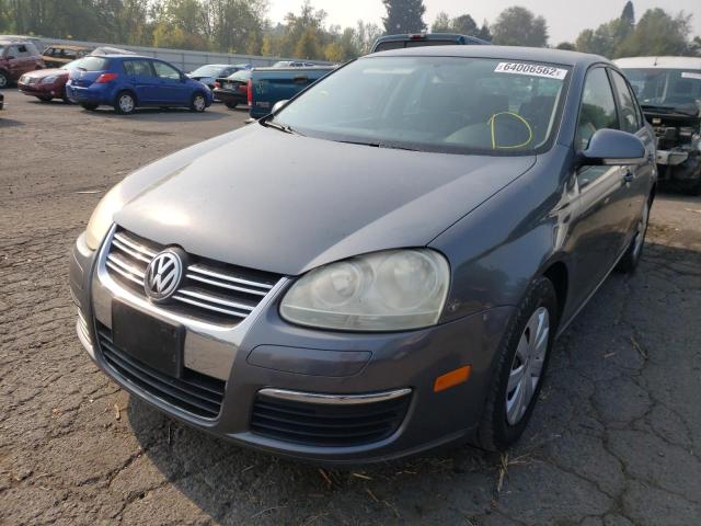 3VWPG71K26M756855 - 2006 VOLKSWAGEN JETTA VALU GRAY photo 2