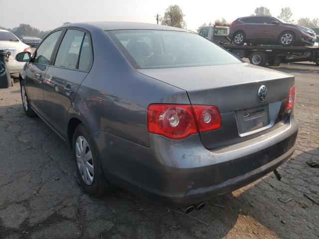 3VWPG71K26M756855 - 2006 VOLKSWAGEN JETTA VALU GRAY photo 3