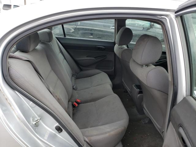 2HGFA16309H344887 - 2009 HONDA CIVIC VP SILVER photo 6