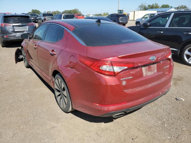 5XXGR4A69CG004730 - 2012 KIA OPTIMA RED photo 3