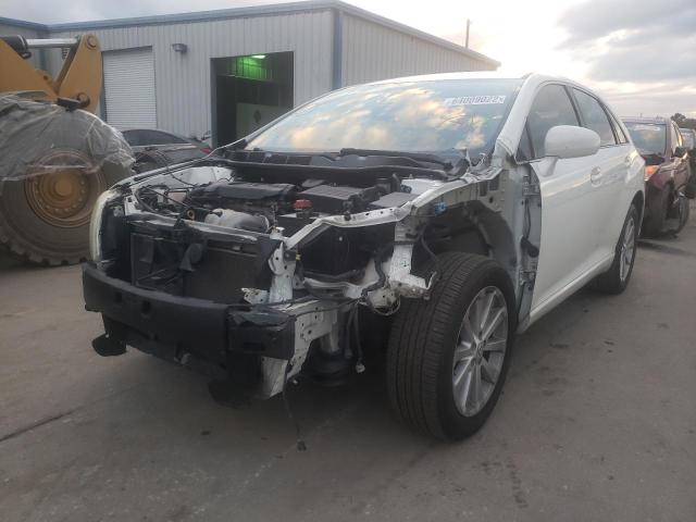 4T3ZA3BB0AU030309 - 2010 TOYOTA VENZA WHITE photo 2