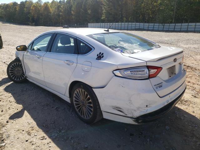 3FA6P0K99DR134356 - 2013 FORD FUSION TIT WHITE photo 3