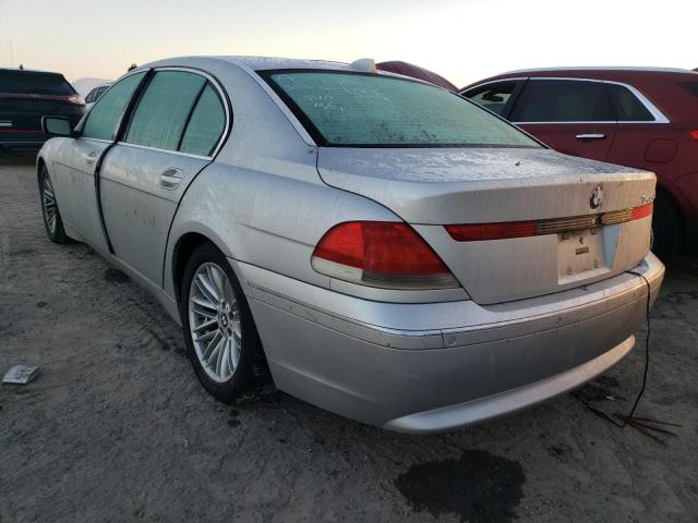 WBAGN63584DS55226 - 2004 BMW 745LI SILVER photo 3