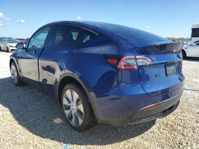 7SAYGDEE3NA004739 - 2022 TESLA MODEL Y Bleu photo 3