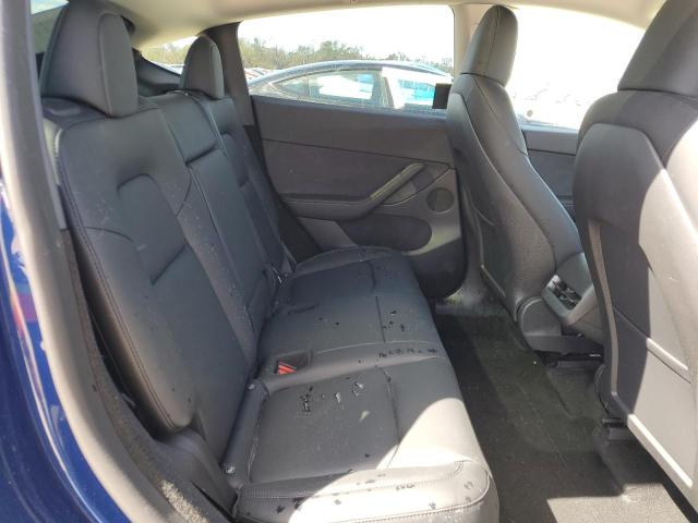 7SAYGDEE3NA004739 - 2022 TESLA MODEL Y Bleu photo 6