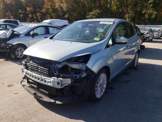 1FADP5BU4DL512588 - 2013 FORD C-MAX SEL BLUE photo 2