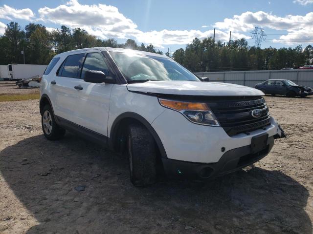 1FM5K8AR5EGC40005 - 2014 FORD EXPLORER P WHITE photo 1