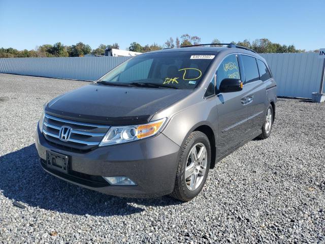 5FNRL5H91CB109233 - 2012 HONDA ODYSSEY TO GRAY photo 2