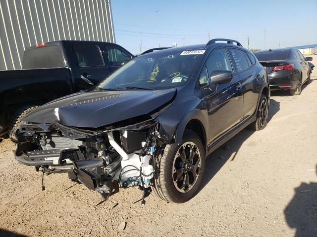 JF2GTAEC8M8669737 - 2021 SUBARU CROSSTREK GRAY photo 2