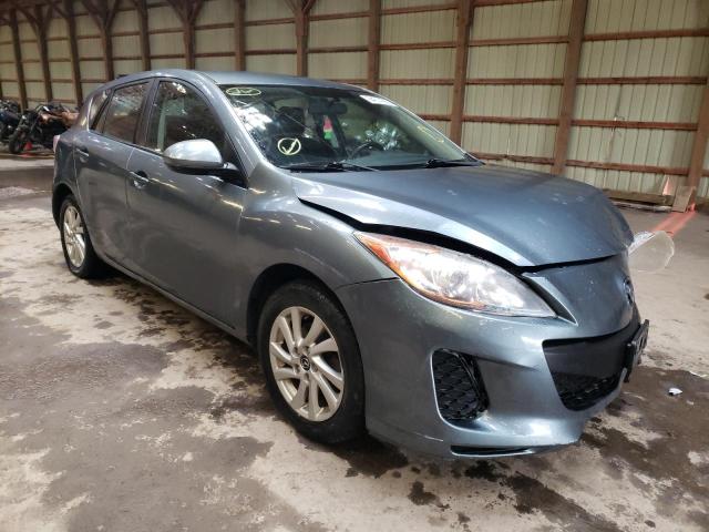 JM1BL1KFXD1780046 - 2013 MAZDA 3 I GRAY photo 1