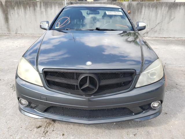 WDDGF56X19R074301 - 2009 MERCEDES-BENZ C 350 GRAY photo 5