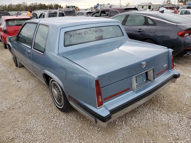 1G6CD4781G4226137 - 1986 CADILLAC DEVILLE BA BLUE photo 3