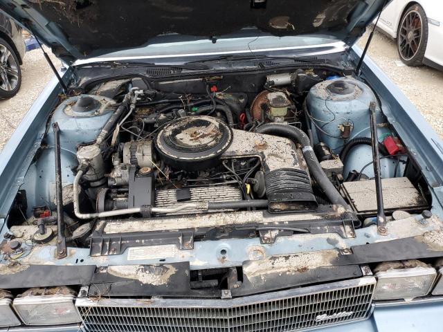 1G6CD4781G4226137 - 1986 CADILLAC DEVILLE BA BLUE photo 7