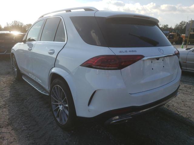 4JGFB5KB1MA418000 - 2021 MERCEDES-BENZ GLE 450 4M WHITE photo 3