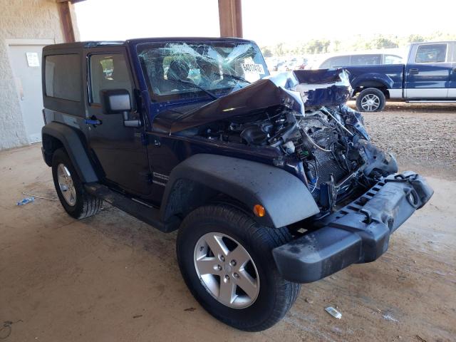 1C4AJWAG1DL554068 - 2013 JEEP WRANGLER S BLUE photo 1