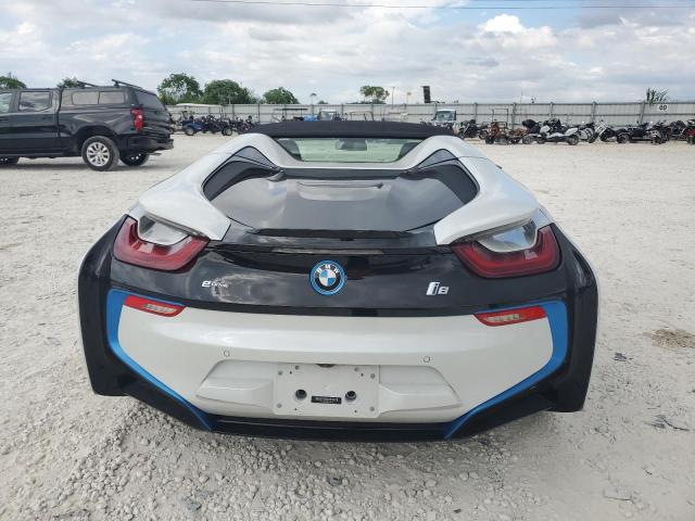 WBY2Z6C55KVG98153 - 2019 BMW I8 WHITE photo 6