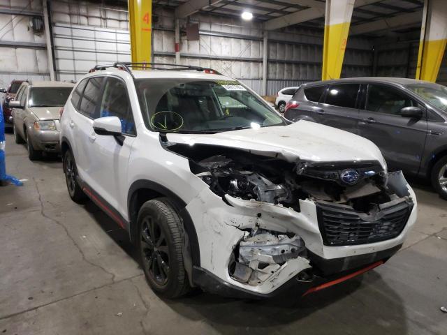 JF2SKAKC8KH531596 - 2019 SUBARU FORESTER S თეთრი ფოტო 1