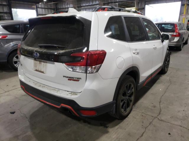 JF2SKAKC8KH531596 - 2019 SUBARU FORESTER S თეთრი ფოტო 4