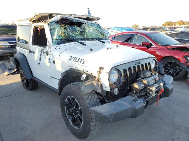 1C4AJWAG2FL694908 - 2015 JEEP WRANGLER S WHITE photo 1