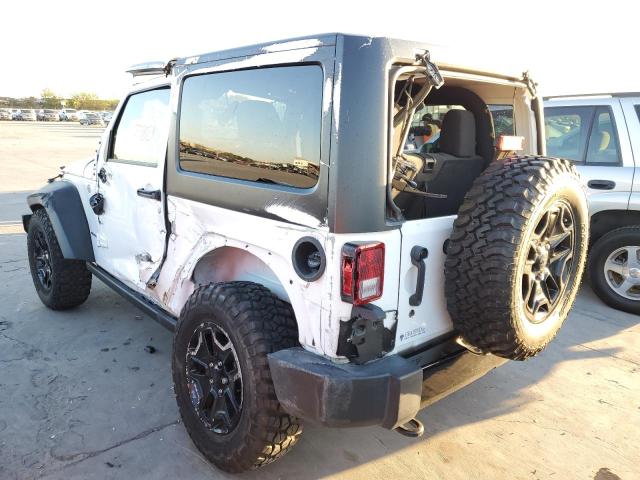 1C4AJWAG2FL694908 - 2015 JEEP WRANGLER S WHITE photo 3