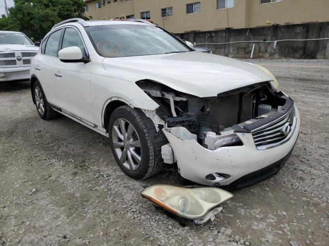 JN1AJ0HPXBM802170 - 2011 INFINITI EX35 BASE WHITE photo 1