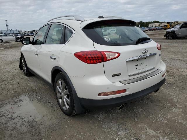 JN1AJ0HPXBM802170 - 2011 INFINITI EX35 BASE Սպիտակ լուսանկար 3