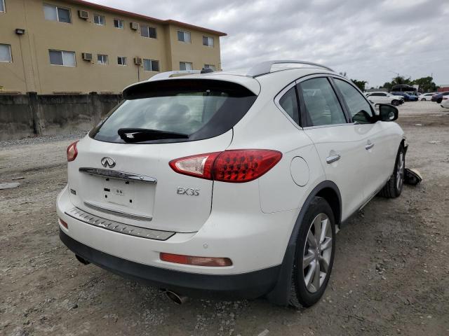 JN1AJ0HPXBM802170 - 2011 INFINITI EX35 BASE Սպիտակ լուսանկար 4