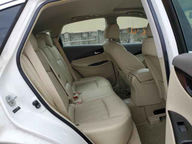 JN1AJ0HPXBM802170 - 2011 INFINITI EX35 BASE Սպիտակ լուսանկար 6