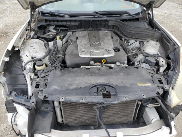 JN1AJ0HPXBM802170 - 2011 INFINITI EX35 BASE Սպիտակ լուսանկար 7