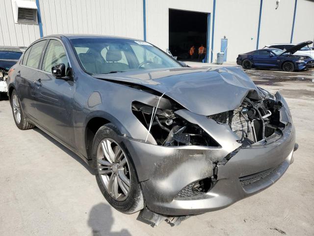 JN1CV6AP0DM303892 - 2013 INFINITI G37 BASE GRAY photo 1