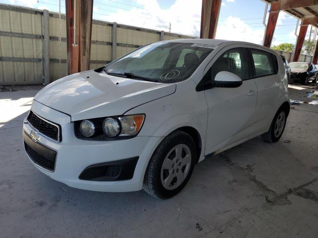 1G1JA6SH9G4173468 - 2016 CHEVROLET SONIC LS WHITE photo 1