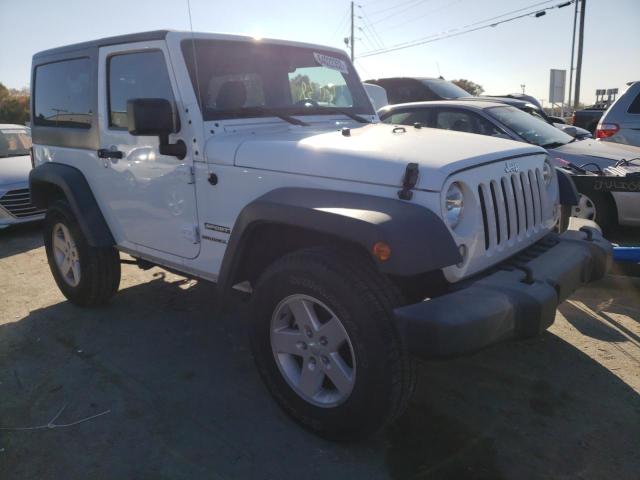 1C4AJWAG6HL540253 - 2017 JEEP WRANGLER S WHITE photo 1