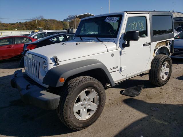 1C4AJWAG6HL540253 - 2017 JEEP WRANGLER S WHITE photo 2