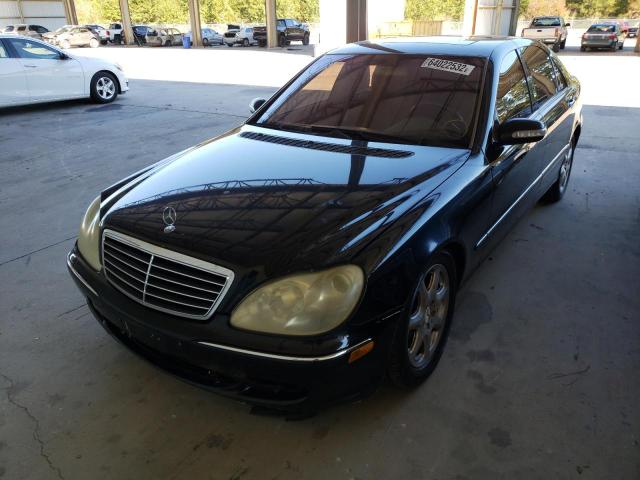 WDBNG84J13A352729 - 2003 MERCEDES-BENZ S 500 4MAT BLACK photo 2