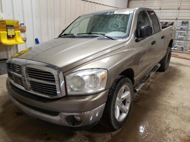 1D7HA18N58J127697 - 2008 DODGE RAM 1500 S TAN photo 2