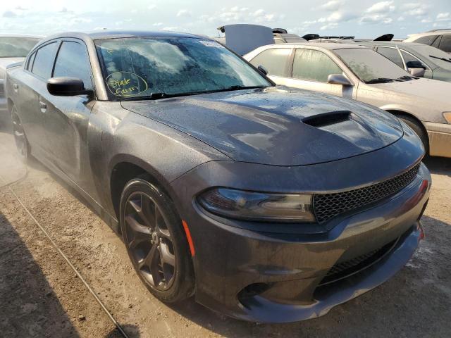 2C3CDXHGXKH597026 - 2019 DODGE CHARGER GT CHARCOAL photo 1