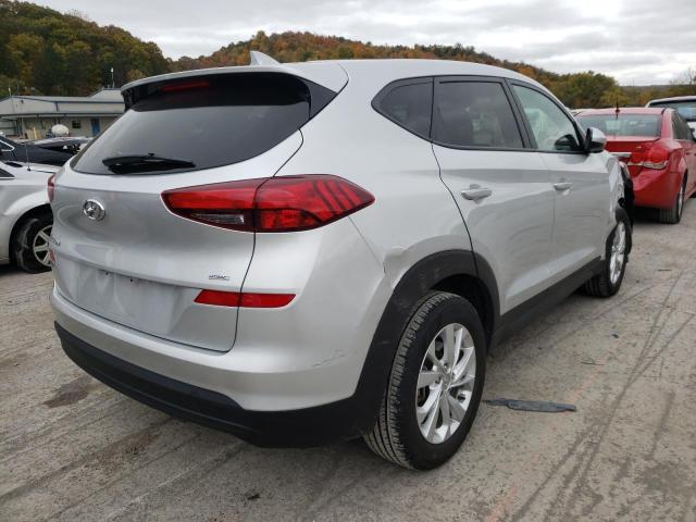 KM8J2CA40KU917271 - 2019 HYUNDAI TUCSON SE SILVER photo 4